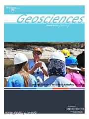 2012 Geosciences Cover