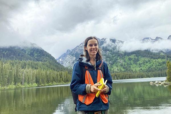 Geosciences student Halina Dingo